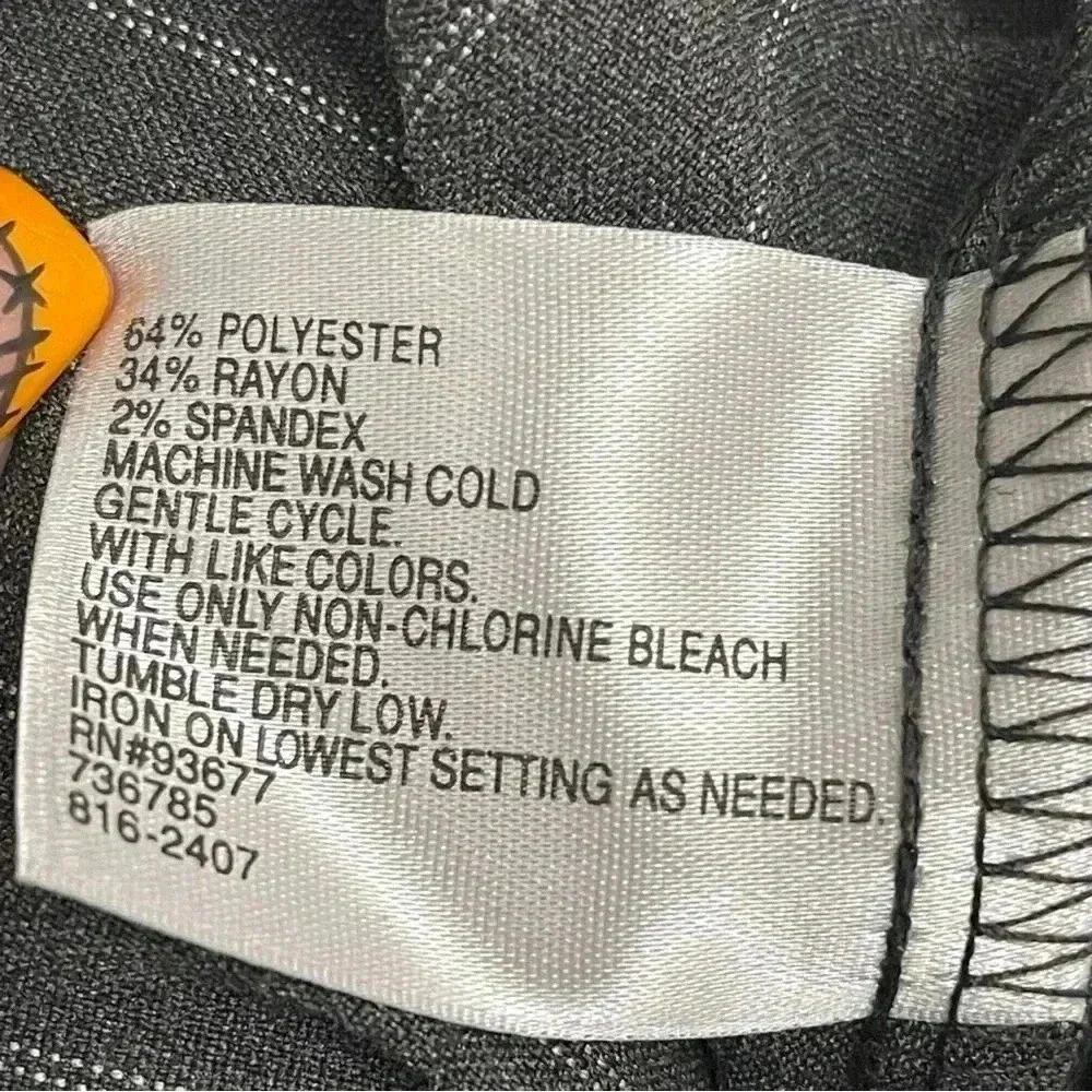 Worthington Gray Pin Stripe Dress Pants - Picture 9 of 12